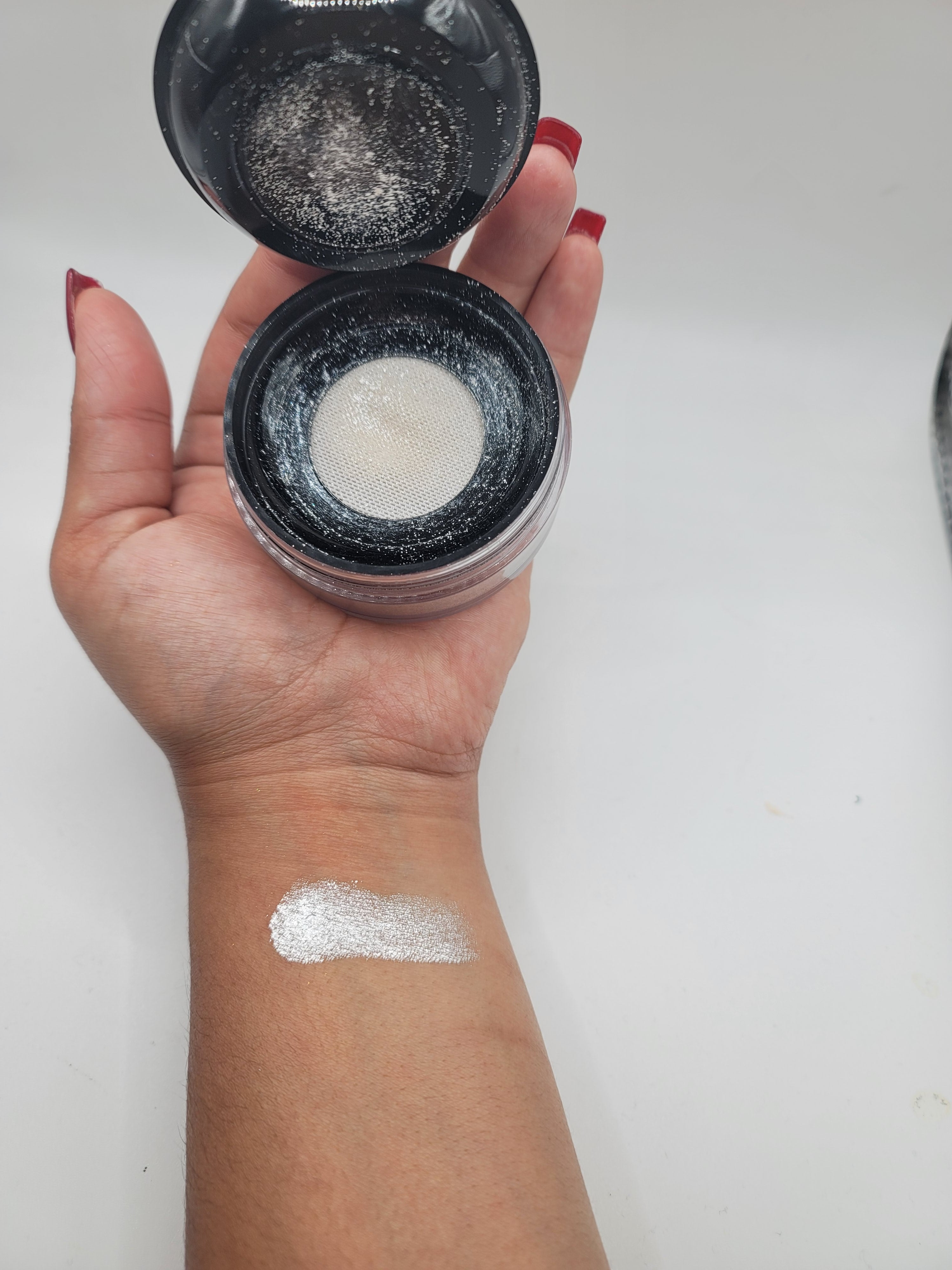 Highlight en tono plata