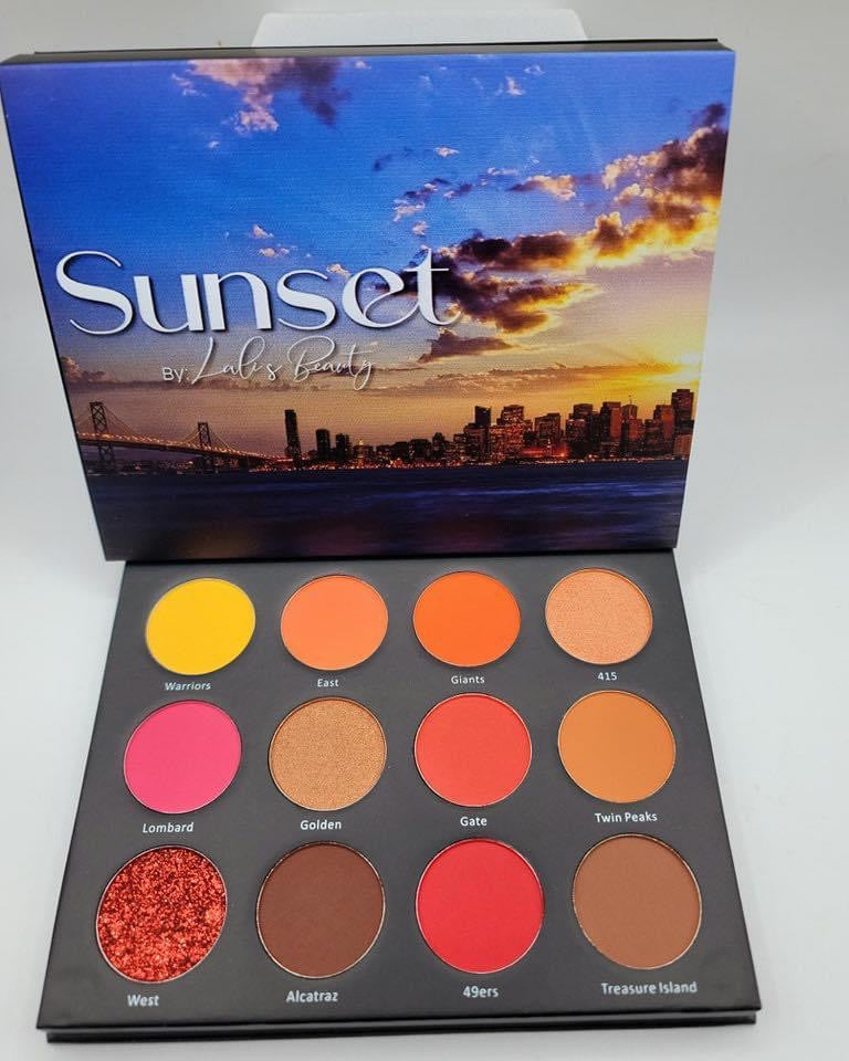 SUNSET palette