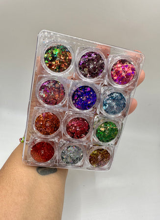 Glitters camaleones/monocromaticos